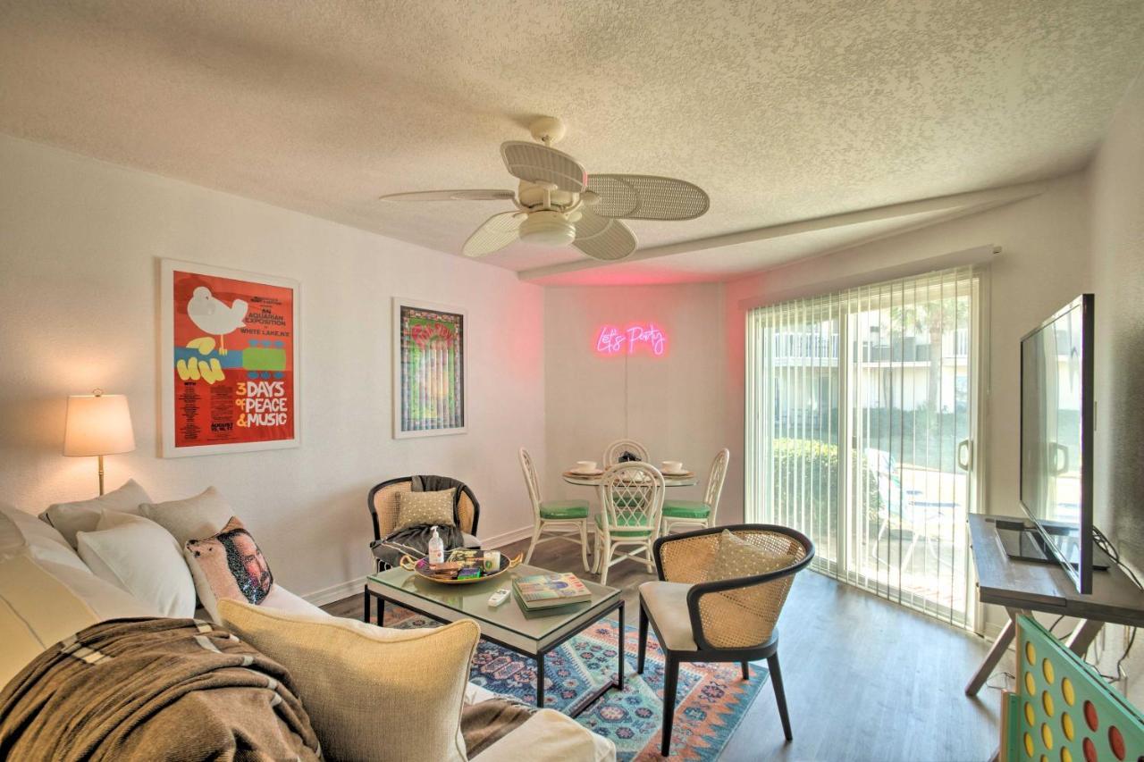 Eco-Bungalow Condo Pensacola Beach Access! エクステリア 写真